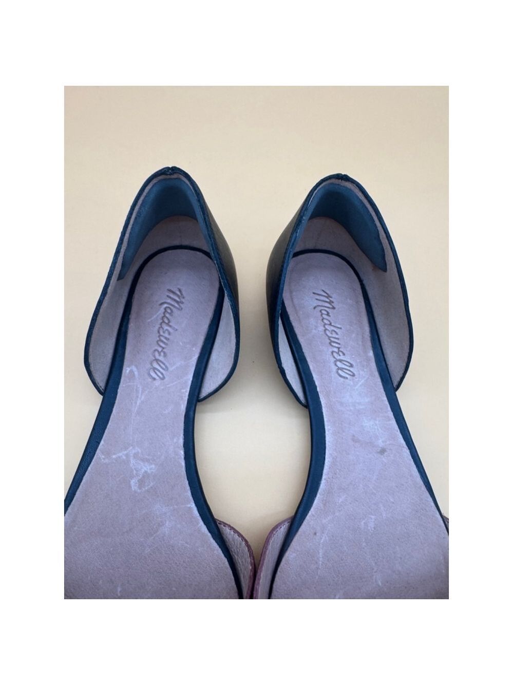 Women's Madewell Flats Size 7 Purple and Black - Picture 3 of 6